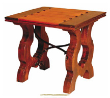 wooden side table, mesita de noche