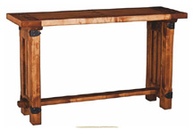 wooden sofa table mesa de entrada