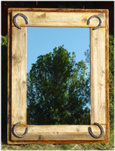 western style mirrors