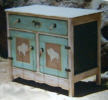 Collection of Rustic Western and Southwestern Cabinets, t.v. stands, Curios, Entertainment centers