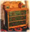 Collection of Western Bedroom furnishings headboards, nightstands, southwest dressers, 3 drawer chests
